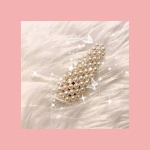 🎁 【sold】Pearl Hair Clip✨Handmade Craftsmanship